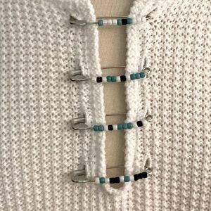 Margaret Winters waffle weave tunic